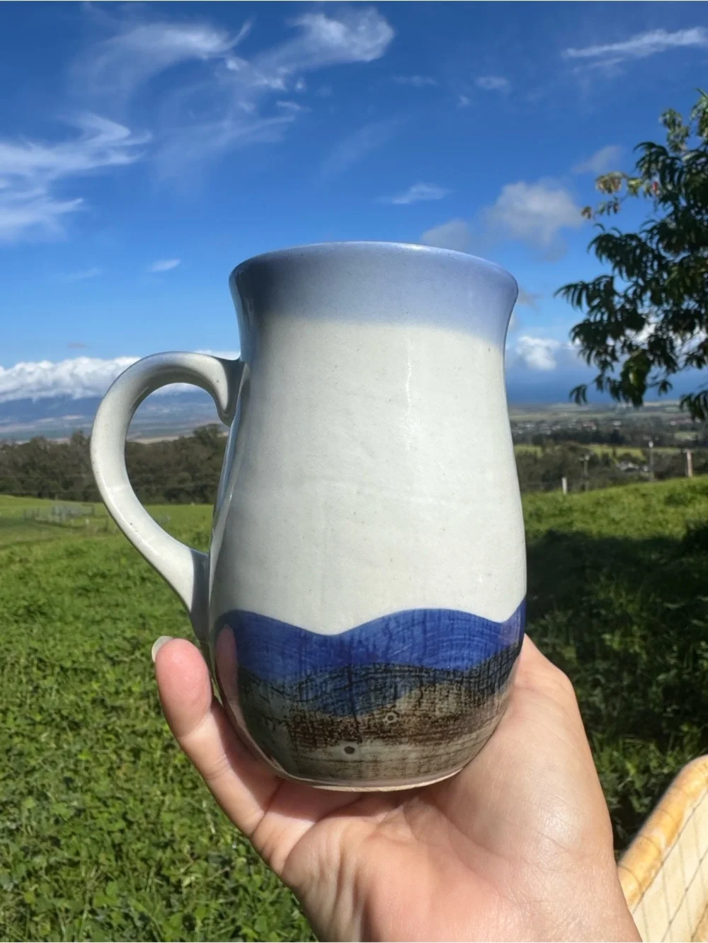 OTAGIRI JAPAN COFFEE MUg TOKI JAPAN MUG OCEAN SEA SHELLS VTG